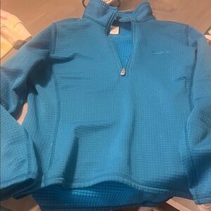 Patagonia Women’s Blue Zip-Up Sweater